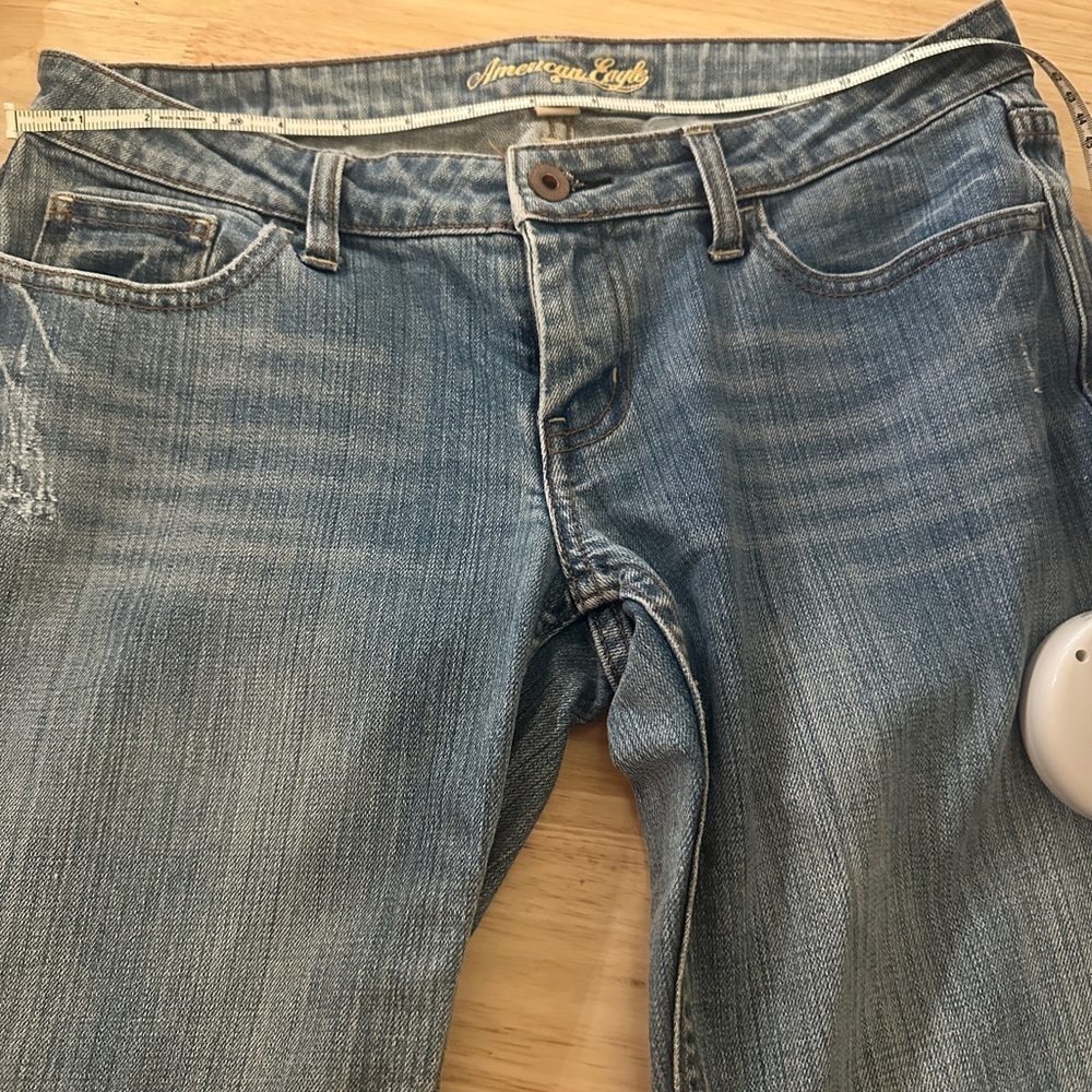 Vintage American Eagle cropped denim low rise - Picture 4 of 6